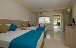 Red Sea - Safaga. Surf and Dive Lodge at Shams Beach Hotel. Twin bedroom.